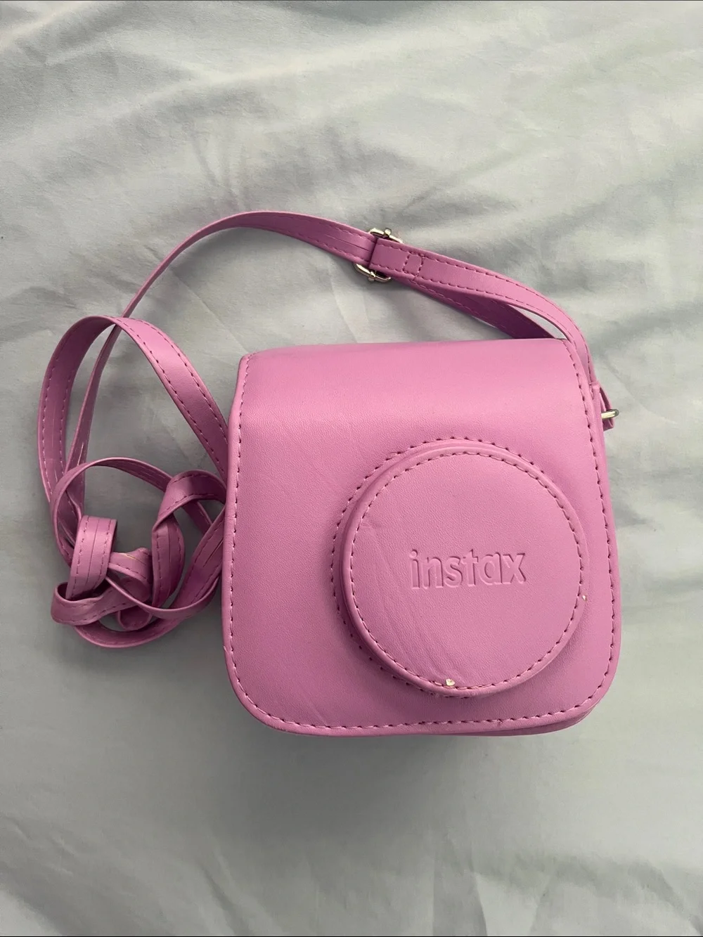 Fujifilm Instax Mini Instant Camera with Matching purple case